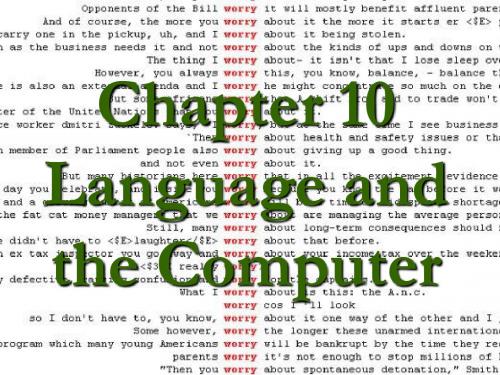 10Chapter_10_computer胡壮麟语言学第二版