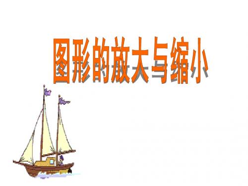 图形的放大与缩小PPT课件