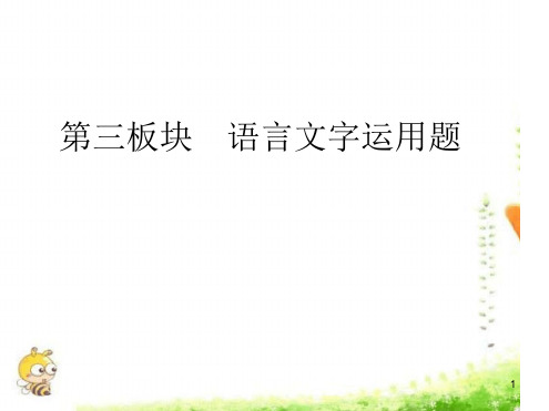 2019高考语文二轮复习语言文字运用.ppt