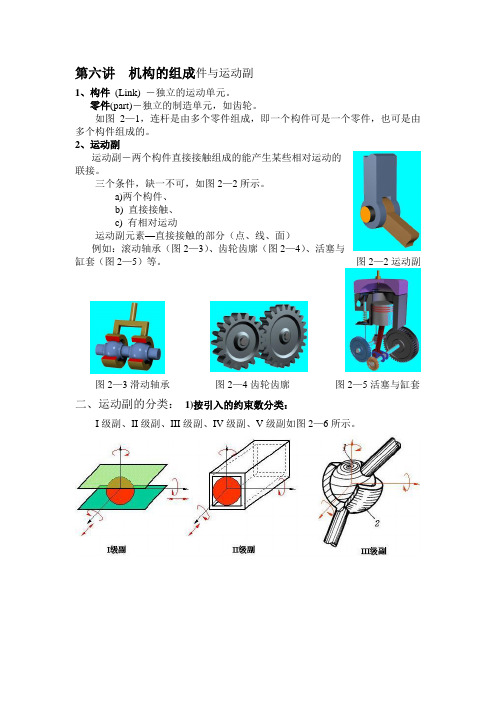 第六讲机构的组成