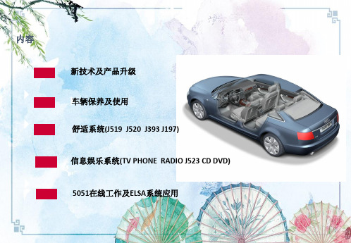 奥迪C6培训与维修--标准培训——【奥迪A6L C6技术培训】