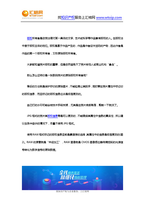 版权-关于照片的版权问题