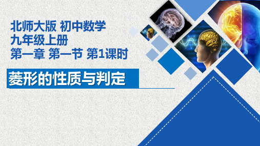 菱形的性质与判定第1课时