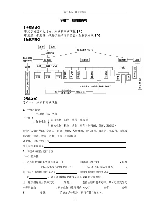 细胞的结构