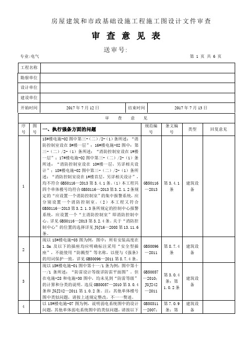 审图意见2(电气)