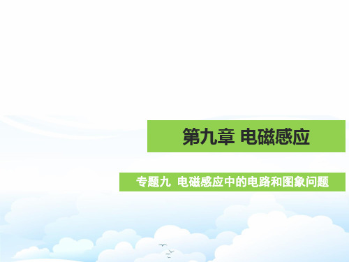 高三物理一轮复习优质课件2：专题九 电磁感应中的电路和图象问题