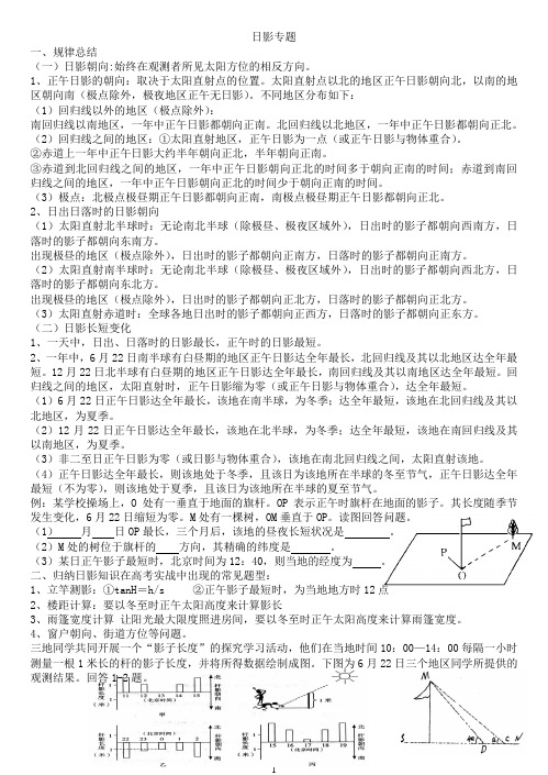 日影专题