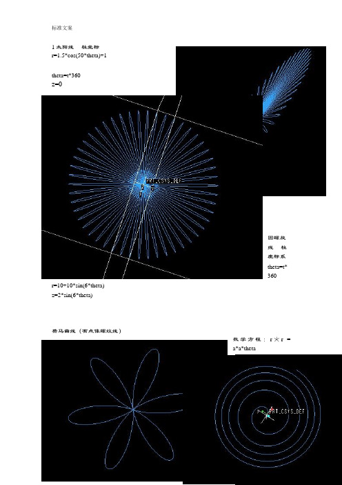 proe曲线造型