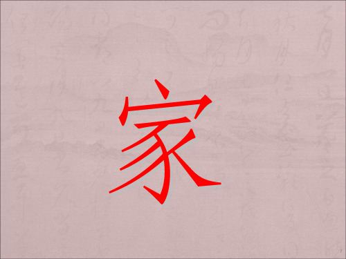 家ppt课件