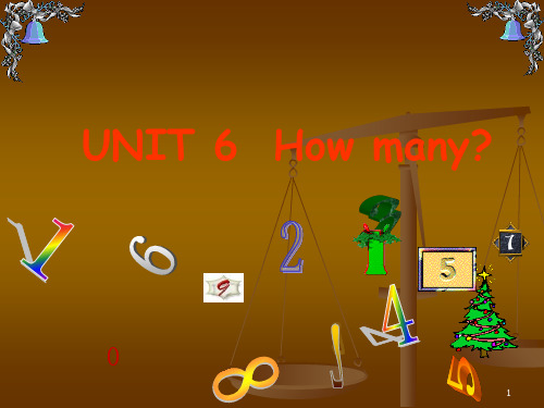 人教版(PEP)三年级英语下册课件Unit 6 How many