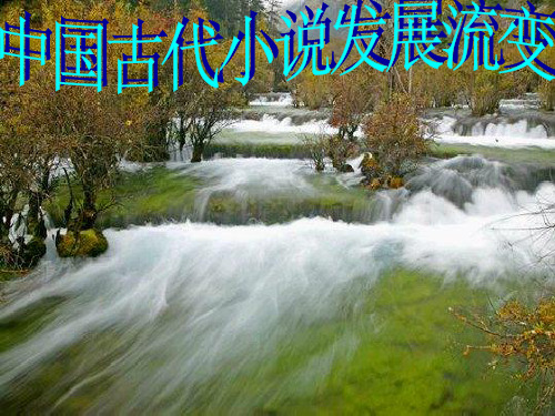 中国古代小说流变(惠)