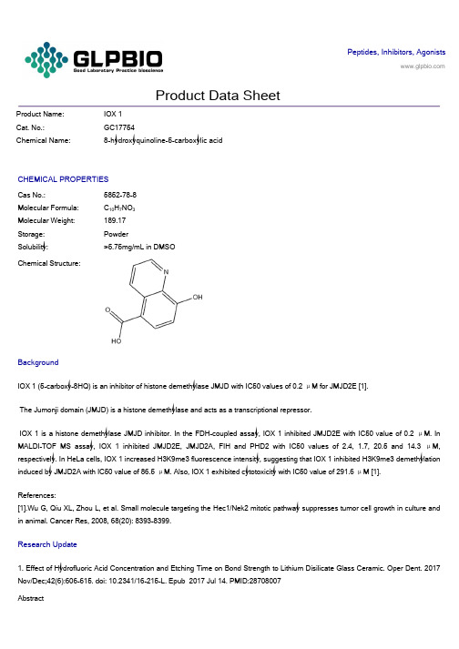 IOX 1 5852-78-8 GlpBio