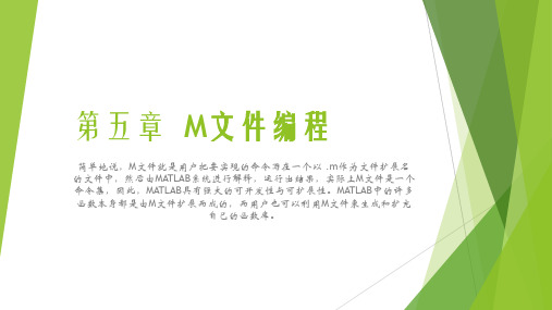 基础篇-第5章-M文件
