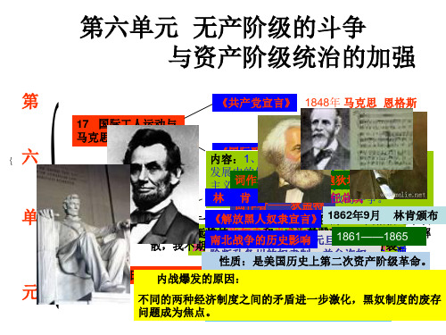 无产阶级的斗争与资产阶级统治的加强