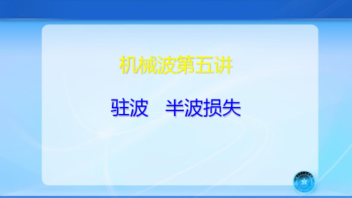 驻波 半波损失