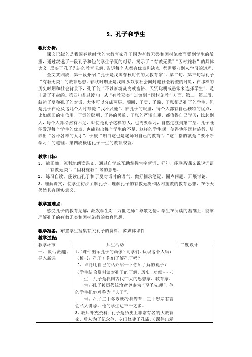 2孔子与学生