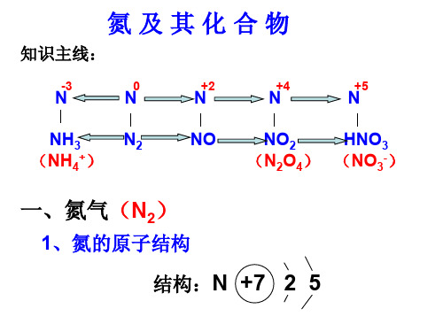 氮及其化合物