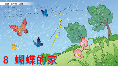 统编版四年级语文上册第8课《蝴蝶的家》优质课件