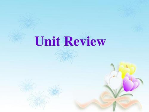 冀教初中英语八上《Unit 8 Celebrating Me》PPT课件
