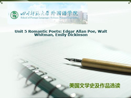 Unit5RomanticPoets
