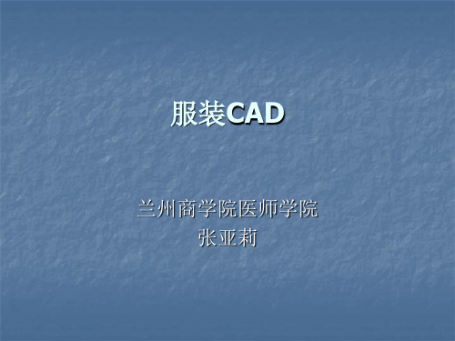 服装CAD课件
