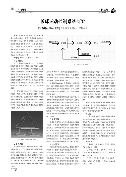 板球运动控制系统研究