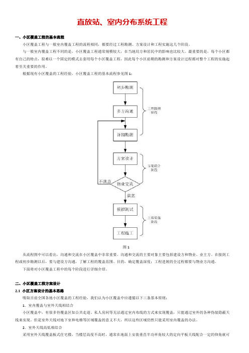 直放站、室内分布系统工程