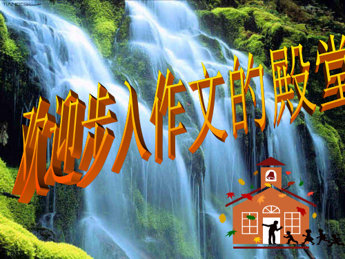 初中作文指导：写简单的说明文ppt优秀作文