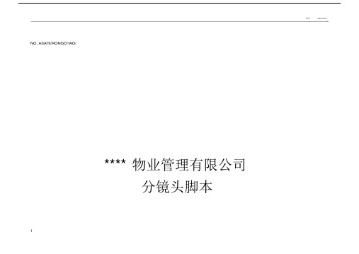 分镜脚本重点学习的案例.doc