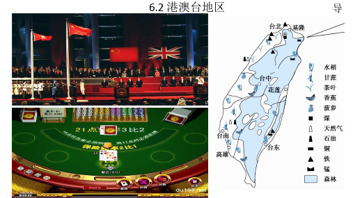 6.2 中国港澳台地区(共21张PPT)