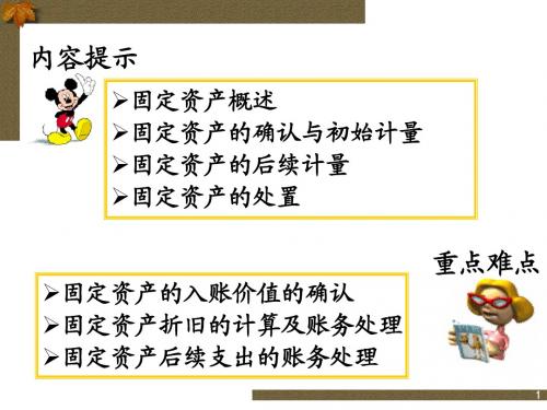 固定资产教学课件PPT