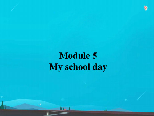 七年级英语上册M5MyschooldayUnit1Ilovehistory课件