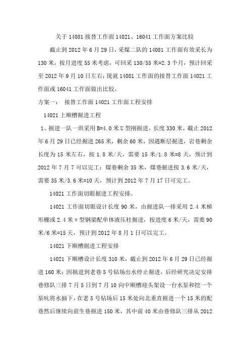 14021接替方案