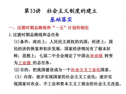 2011年高考历史第一轮专题复习课件29