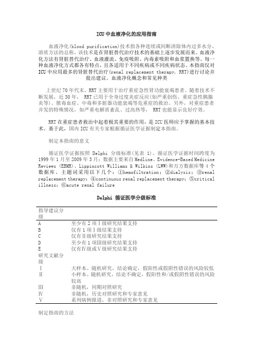 血液净化