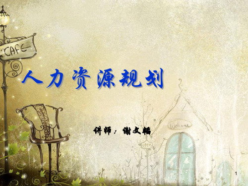 人力资源规划(PPT 104页)