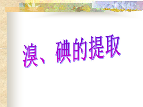 海水提溴
