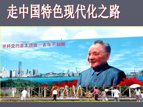 走中国特色现代化之路PPT课件