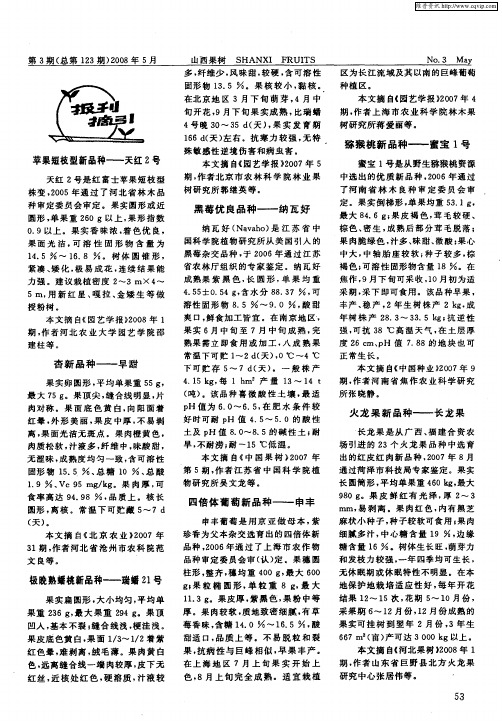 报刊摘引