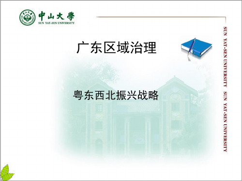 广东区域治理 粤东西北振兴战略
