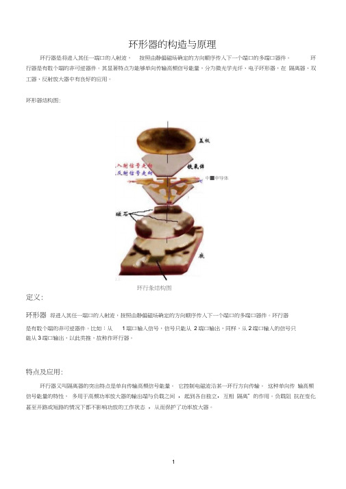 环形器的构造与原理