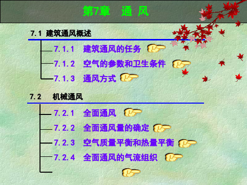 通风 ppt课件