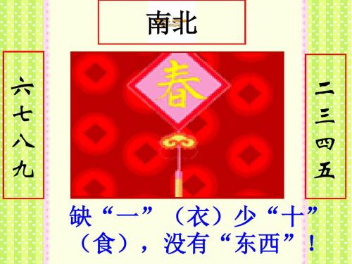 走进对联世界 PPT课件 2
