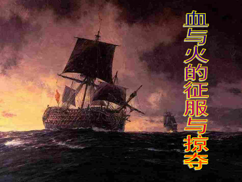 高中历史必修二《专题五走向世界的资本主义市场二血与火的征服与掠夺》719人民版PPT课件