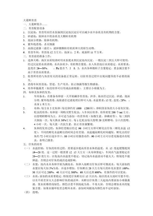 大菱鲆育苗(1)