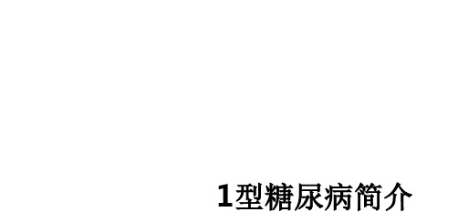 1型糖尿病简介 PPT课件