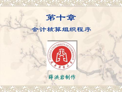 第十章会计核算组织程序