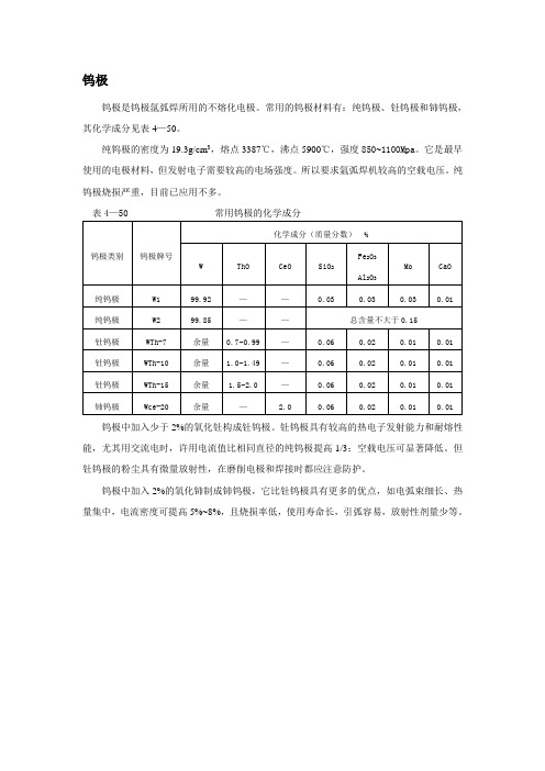 钨极