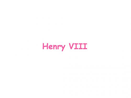 Henry the Eight