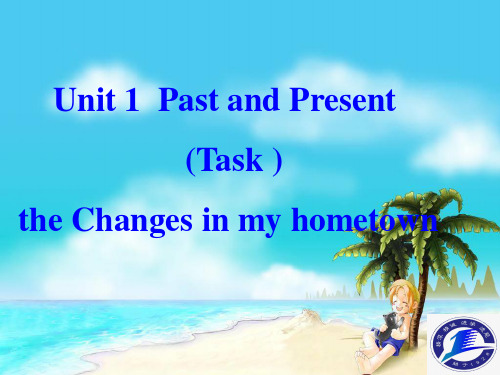 新牛津译林版八年级英语下册unit 1Task精品课件
